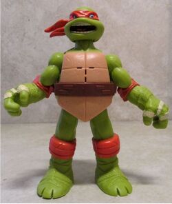 Teenage Mutant Ninja Turtles 2012 Viacom, TMNT 2012 Mikey Figure, With 2  Weapons
