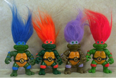 タートルズ　Turtle Troll Raph Teenage Mutant Ninja Turtles Playmates Turtle Troll
