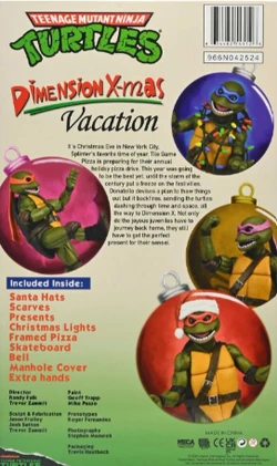 Dimension X-Mas Vacation (2024 action figures) | TMNTPedia | Fandom