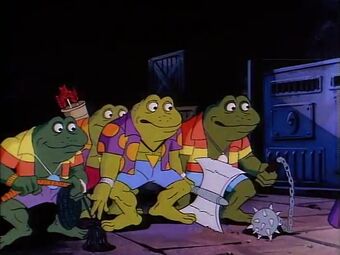 tmnt frog toy