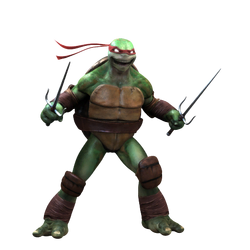 TMNT OOTS Raph RED Select Screen