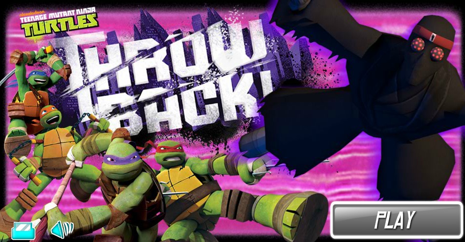 tmnt 4 turtles in time throw