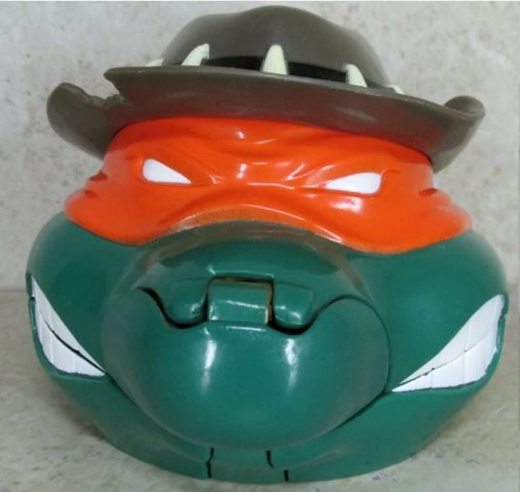 Figurine Tortues Ninja Mike (Safari Adventure), 1995, Playmates Toys, Occasion