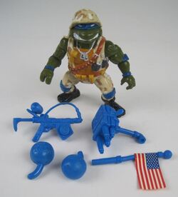 値引き中　タートルズ　Lieutenant Leo Teenage Mutant Ninja Turtles Playmates Lieutenant