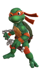 Michelangelo full portrait