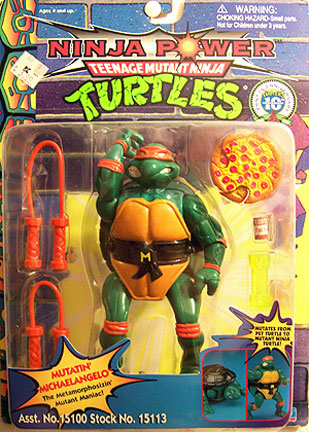 Teenage Mutant Ninja Turtles Mutatin' Mikey Action Figure