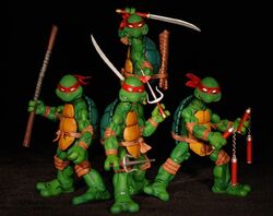 Teenage Mutant Ninja Turtles Color 2008 action figures