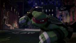 Raphael punches the camera