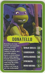 Donatello Top Trumps