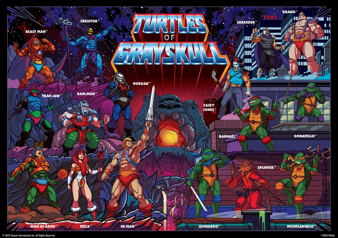 Teenage Mutant Ninja Turtles X Masters of the Universe Teenage Mutant