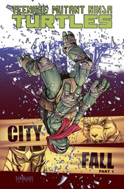 TMNT City Fall tpb