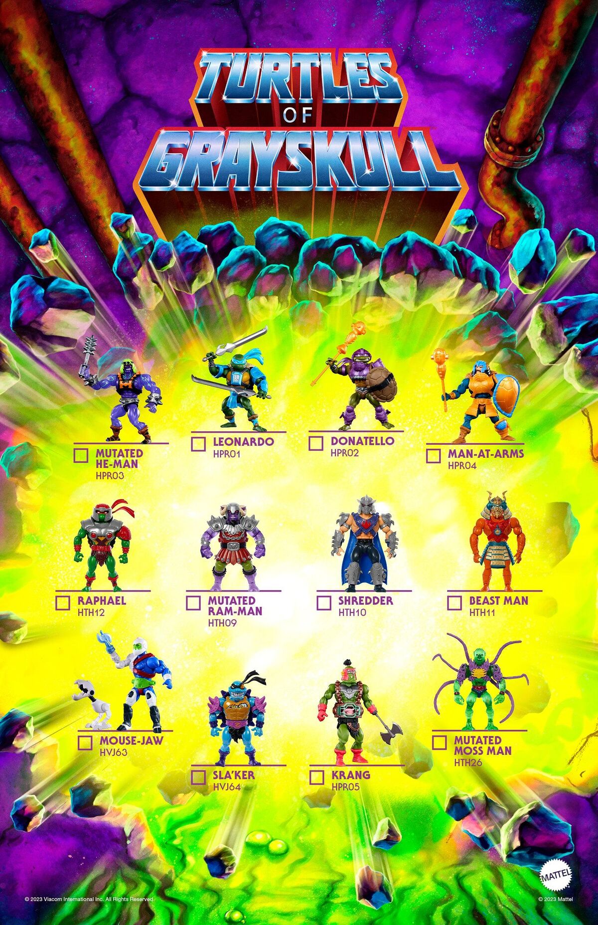 Teenage Mutant Ninja Turtles X Masters of the Universe Teenage Mutant