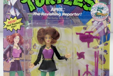 Figurine Teenage Mutant Ninja Turtles – April O'Neil Reporter 12,7 Cm – Neuve