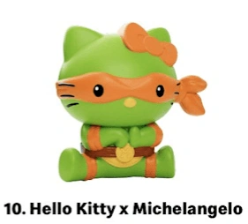 Hello Kitty x Michelangelo (2025 Happy Meal toy) | TMNTPedia | Fandom