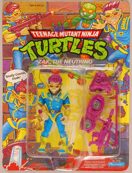 Zak, the Neutrino (1991 action figure) | TMNTPedia | Fandom