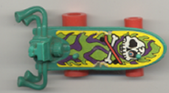 Turbo-charged Sewer Skateboard