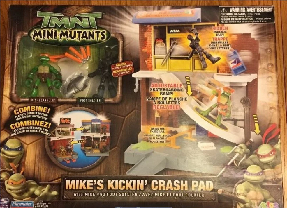 Mikey Mart　2脚 Teenage Mutant Ninja Turtles x ClogTwo Urban Combat