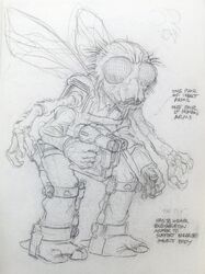 Fly guy, a.k.a. Baxter fly