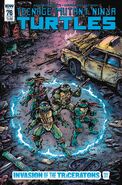 TMNT -76 Subscription Cover by Kevin Eastman
