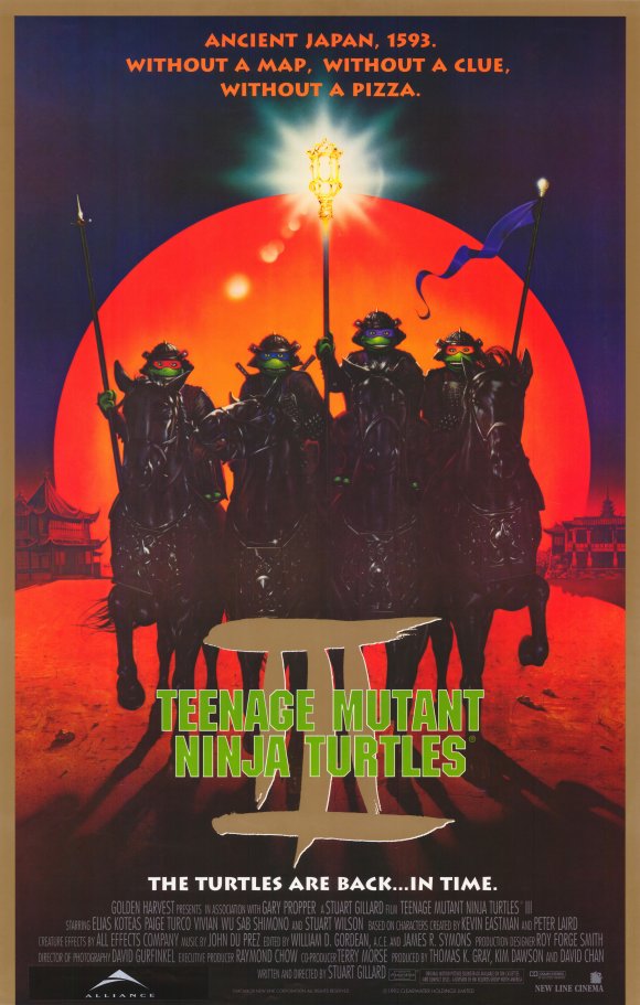 tmnt 4 turtles in time poster