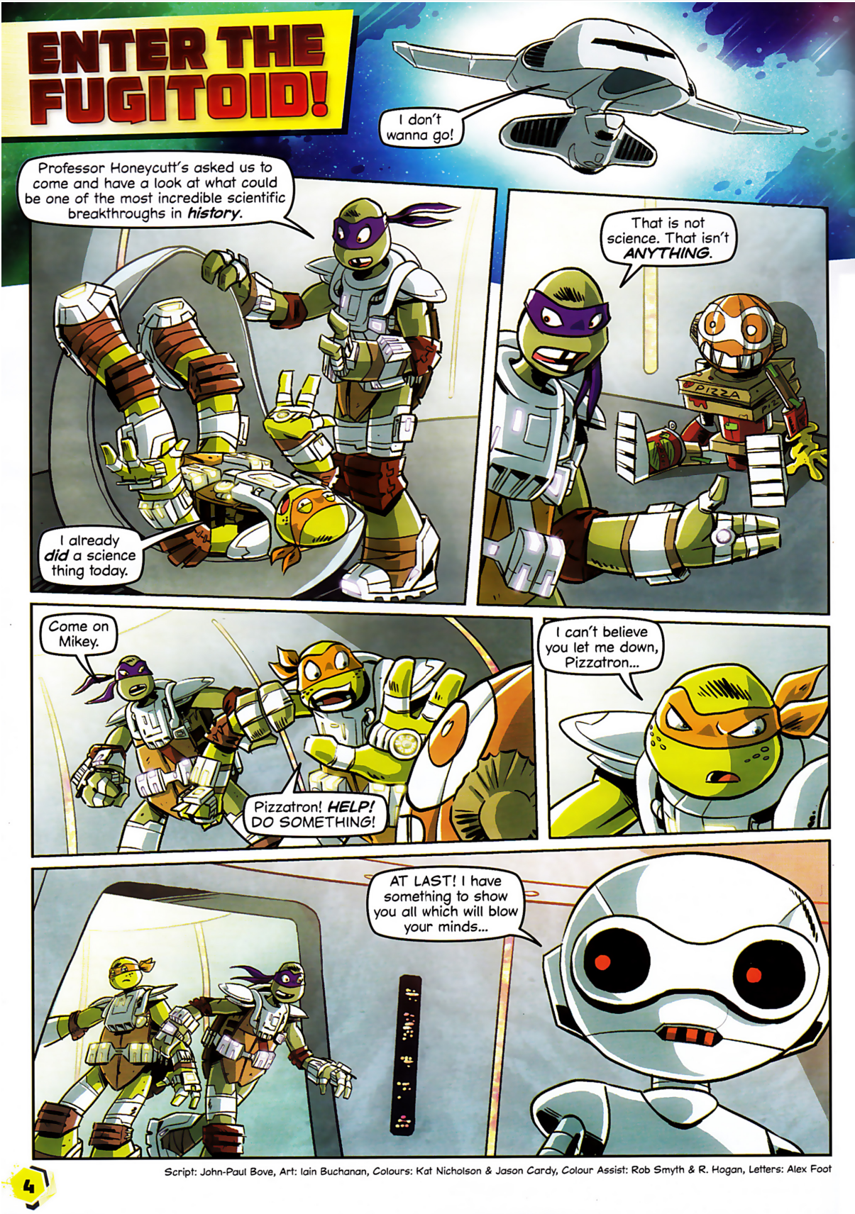 Teenage Mutant Ninja Turtles: Book III, TMNTPedia