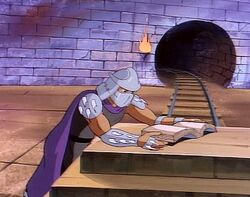 Shredder reads manual