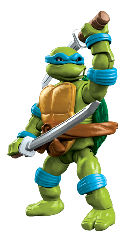 Teenage Mutant Ninja Turtles Mega Bloks 6 chiffres différents 