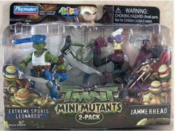 Mini-Mutants Extreme Sports Leonardo & Jammerhead 2008 release