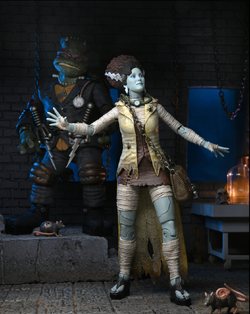 April O'Neil as The Bride of Frankenstein (2022 action