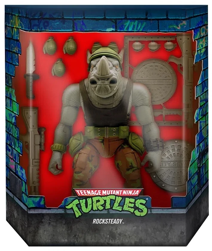 Rocksteady (2021 action figure) | TMNTPedia | Fandom