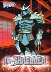 The Shredder 2003 trading card