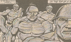 Stone Warriors TMHT comic strip