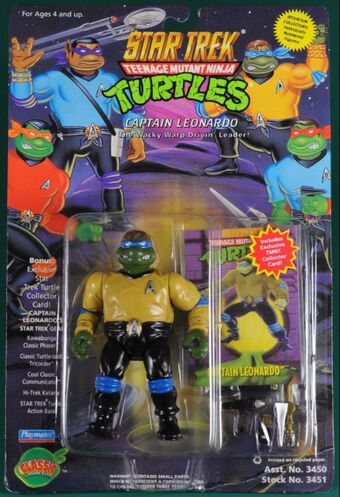 Teenage Mutant Ninja Turtles Star Trek Captain Leonardo by