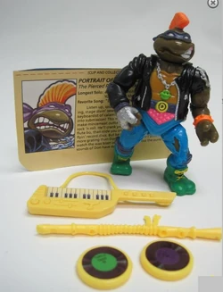 タートルズ ロックスタイル Punker Don フィギュア Punker Don Teenage