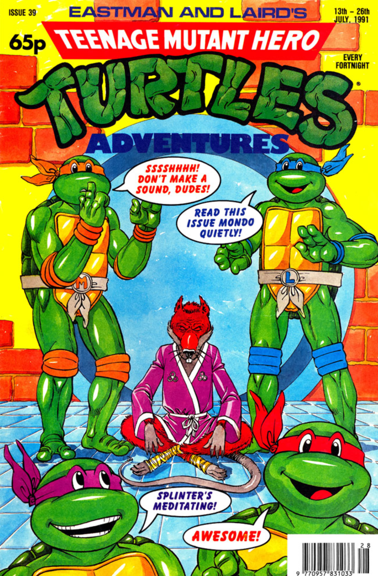 TEENAGE MUTANT NINJA TURTLES 39