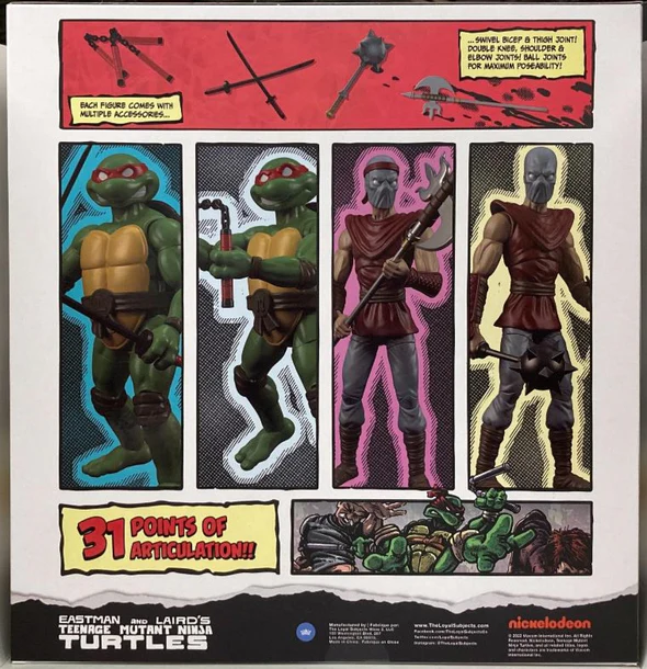 Mirage Comics Foot Soldiers & Turtles (2022 BST AXN figures