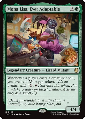 Mona Lisa, Ever Adaptable (R0126) | TMNTPedia | Fandom