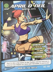 April O'Neil, Martial Arts Way of the Ninja