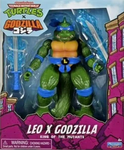 Leo x Godzilla (2025 action figure) | TMNTPedia | Fandom