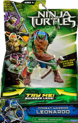 Combat Warrior Leonardo (2014 action figure) | TMNTPedia