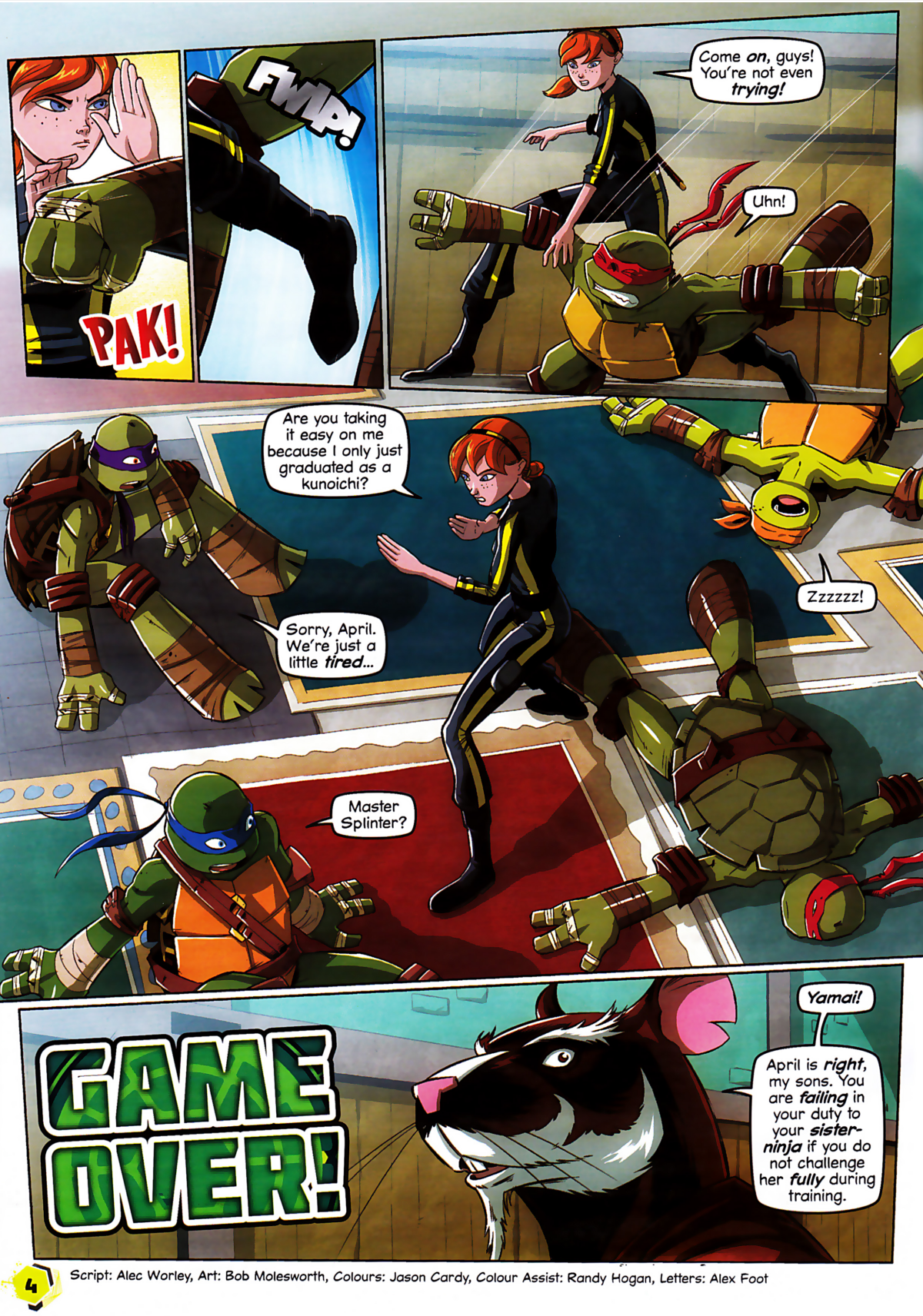 Teenage Mutant Ninja Turtles: Book III, TMNTPedia