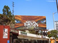 Ninja Turtles movie billboard