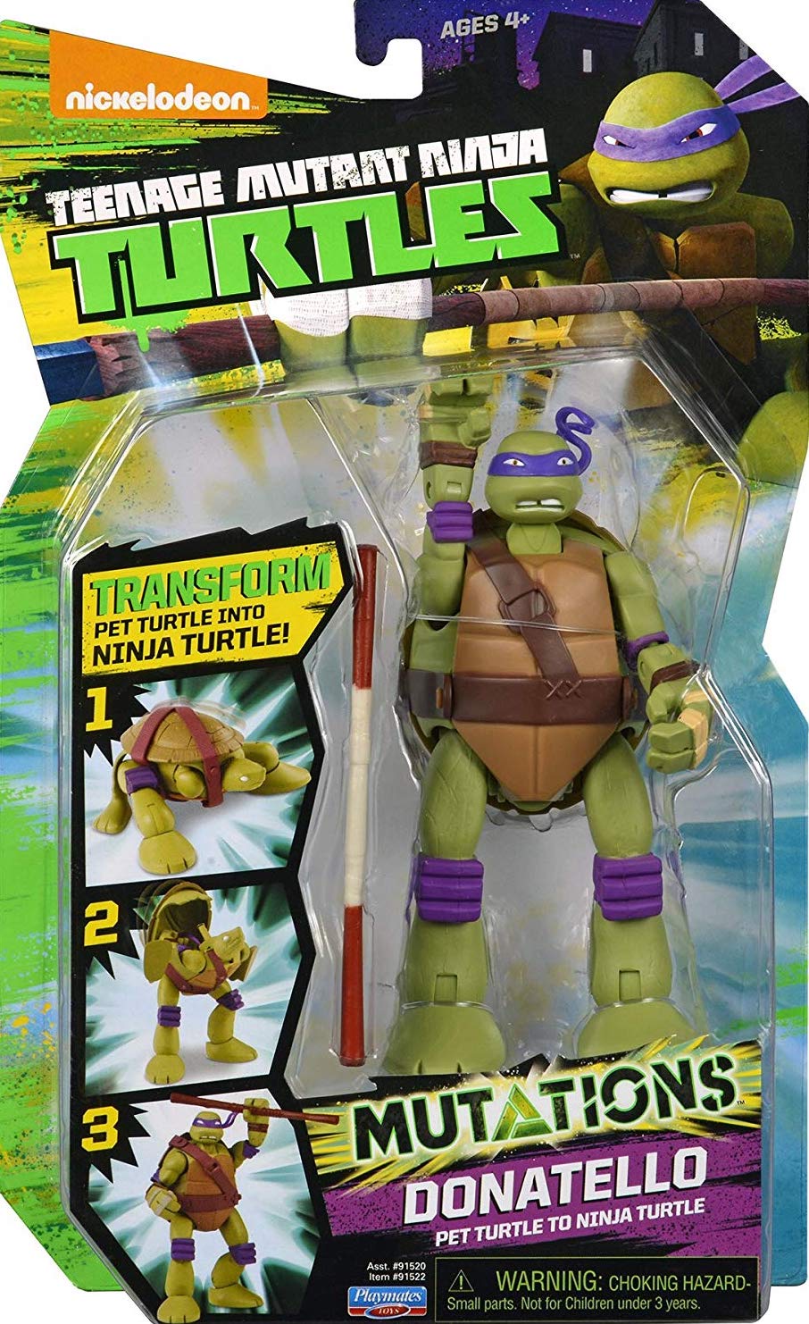 Donatello - figurine TMNT (Nickelodeon) (2012 à 2017)