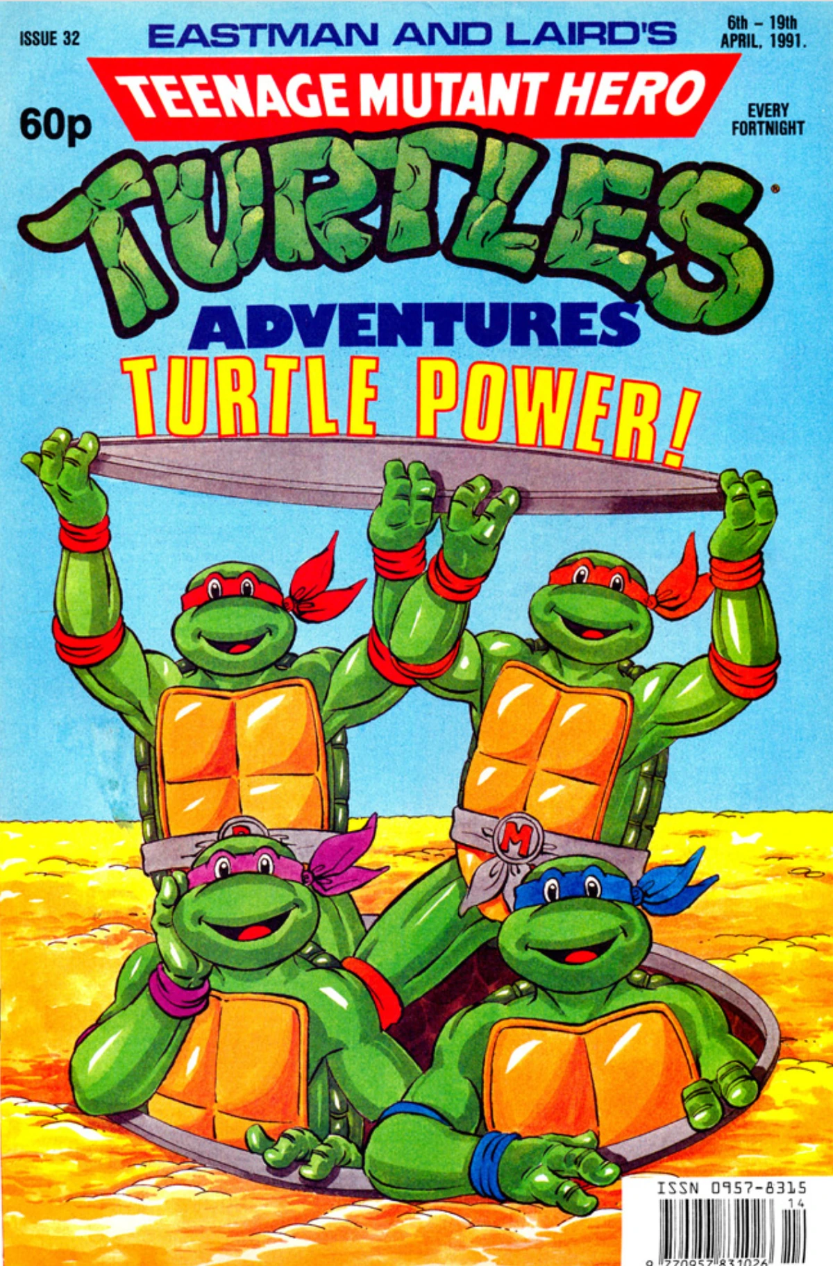 Teenage Mutant Hero Turtles Adventures issue 32 | TMNTPedia | Fandom