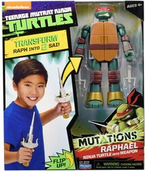 Mutations Raphael Ninja Turtle into Weapon 2015 release