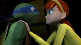 April's first reaction to Leo's crush on Karai.