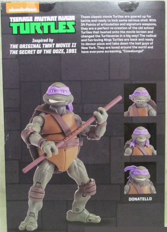 Donatello TMNT Vintage Playmates 1991 Teenage Mutant Ninja 