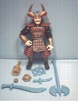 タートルズ　TMNT Movie III Warlord フィギュア TMNT 1992 Ninja Turtles MOVIE 3 WARLORD Figure & Accessories