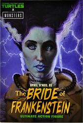 April O'Neil as The Bride of Frankenstein 2022 release