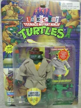 Undercover Michaelangelo (1994 action figure) | TMNTPedia